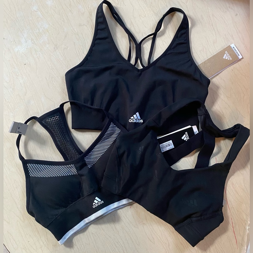 Adidas NWT Sports Bra 3x Bundle